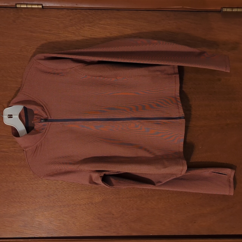 Brown Stretchy Sweatshirt